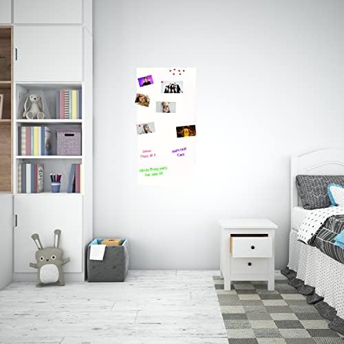 Velika magnetna zidna ploča, bela tabla za suvo brisanje za zid, magnetna oglasna ploča