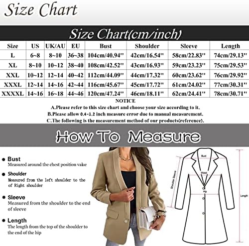 Blazer jakne za žene Osnovna lagana odjeća Otvorena prednja jakna 2023 Modni blazer