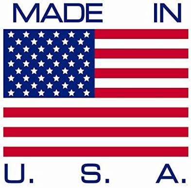 SecurePro proizvodi - 3 pakovanja - veliki 4 x 6 pravokutni tatternirani američki naljepnice američke zastave; Premium kvalitetna teška 3M USA Vinil, rezanje, ekrana, ljepilo na leđima