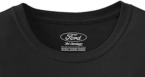 JH Dizajn grupe Muška Ford Mustang majica u nevolji košulju za vrat za posade za zastavu