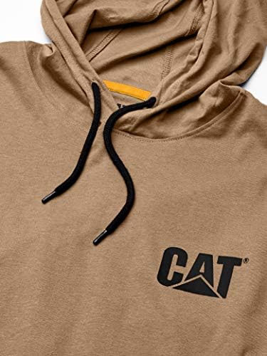 Mačji muški kapuljač s kapuljačom s dugim majicama sa UPF 50 Zaštita, logotip vlage na rukavu