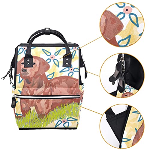 Rodezijski ridžback pelena za pse tote torbe mammmy ruksak veliki kapacitet pelena torba za staračku torbu za njegu beba