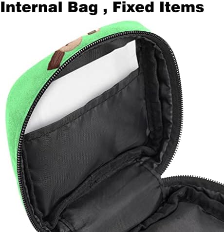Slop balon sa zelenim vrećicama za sanitarne salvete, menstrualni kup torbica za sestrinstvo za žene teen djevojke, mini ženska torba