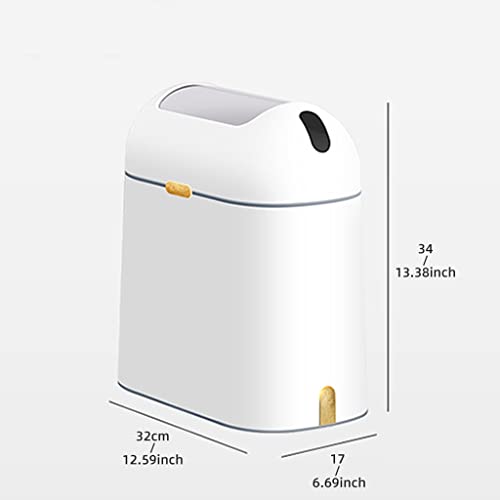 ZSEDP automatska kanta za smeće 9L toaletna kanta za smeće sa poklopcem pametni senzor kuhinjsko smeće pametna kanta za smeće