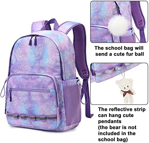 Camtop školski ruksaci za devojke ruksake za laptop 15,6 inča Srednje školske fakultetske torbe Casual Daypack Travel