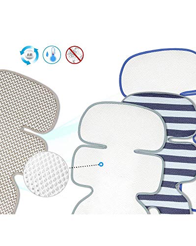 Manito Clean Basic 3D mrežični sigurnosni jastuk / jastuk / obloge za kolica i autosjedalica