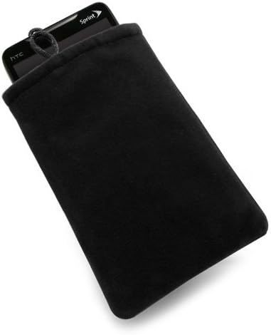 Boxwave Case kompatibilan sa Oppom Find N - baršunastom torbicom, meka Velor tkanina torba sa markama za priključenje za Oppo Find N - Jet Black
