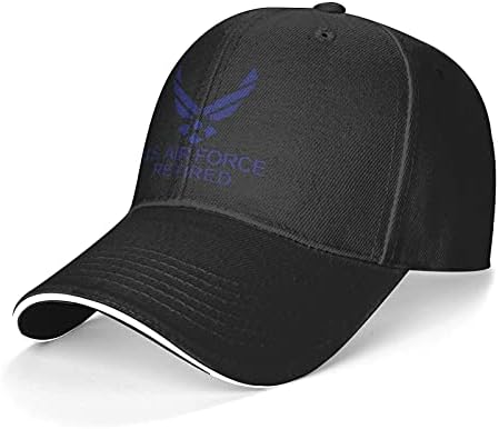 Sjedinjene Države Air Force Veteran Emblem Unisex Podesivi šešir za bejzbol kape tata bejzbol kapa Hip hop šešir