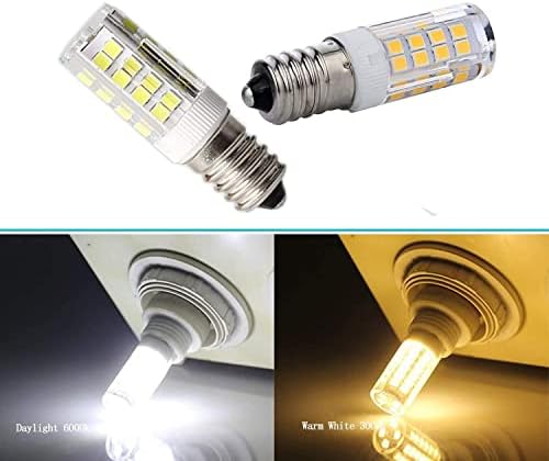 Fesd Ts E14 LED Sijalice 4W ekvivalentna 40W sijalica sa žarnom niti, E14 Evropska osnovna sijalica, zatamnjiva, dnevna svjetlost Bijela 400LM 110V-130V