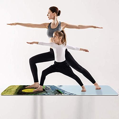 Siebzeh Bager Mountain Nature Premium Thick Yoga Mat Eco Friendly gumeni Health&fitnes neklizajuća prostirka za sve vrste vježbe joge