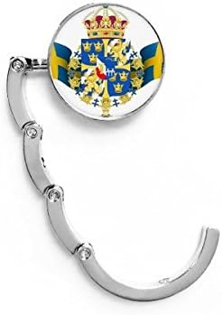 Švedska nacionalni grb zemljom Simbol za kuku za stol ukrasna kopče ekstenzija sklopiva vješalica