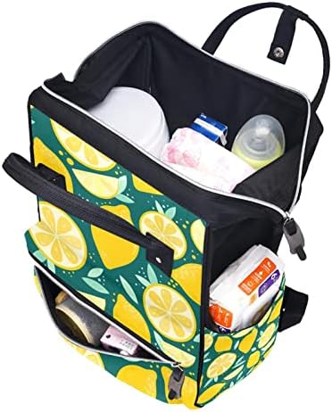 Vodeni kolor žuti limunski plodovi ručni torbe ruksak za bebe nazivne torbe za promjenu multi funkcije Veliki kapacitet putne torba