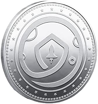 Komemorativni zlatni pozlaćeni srebrni digitalni virtualni novčić Lucky Coin CryptoCurrency 2021 Sakupljanje sabirnika sa zaštitnim