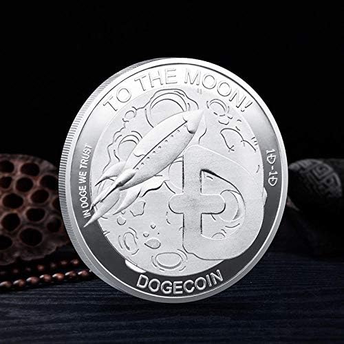 1 OZ Dogecoin COMEMORATIVE CRVENOG CRYPOINIRANJA DOGOJNOGOIN CRYPTOTURNY 2021 Limited Edition Kolekcionarni novčić Virtual Coin sa