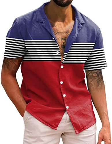 2023 Novi muškarci Ležerne prilike kratkih rukava Proljeće Summer Shortwt Neck 3D tiskane majice Modne top bluze duge