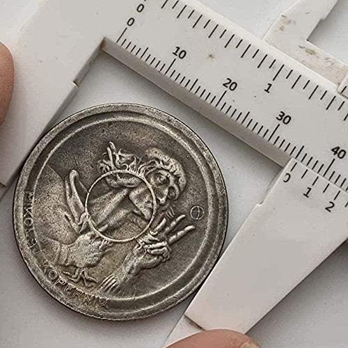 1925. Poljski lutajući mesinga stara srebrna kovanica kovanica kovanica novčića 30 mm bakreni i srebrni kovanica Kopiraj poklon za njega