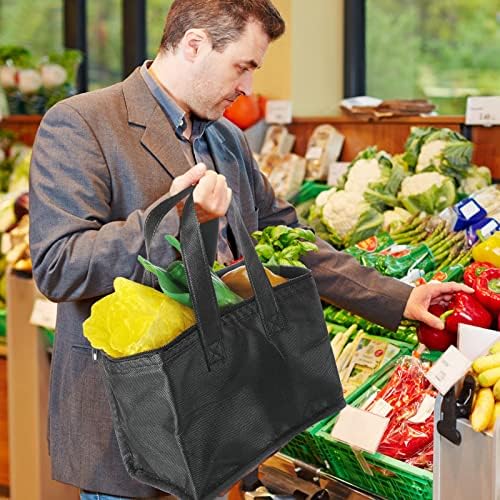 Norme 12 pakovanja izolovana višekratna torba za namirnice izolovana torba za dostavu hrane sklopiva termo ketering torba sa patentnim
