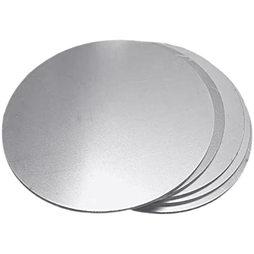 ComMarker 5kom cirkularne ploče od nerđajućeg čelika 304 disk ploča ss304 okrugli krug list 1mm debljina 100mm prečnik