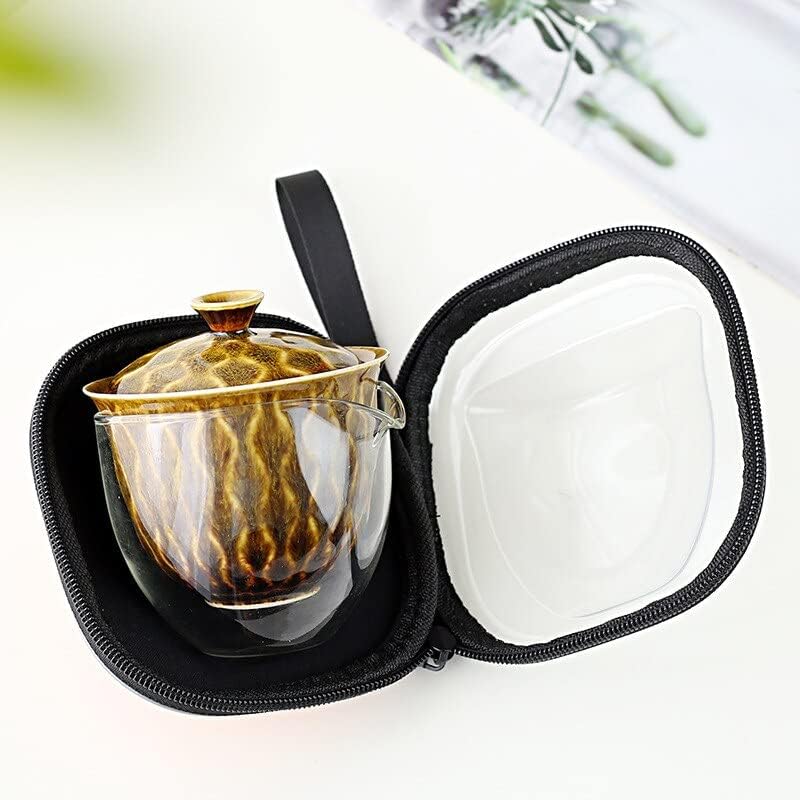sa putne vrećicom 2 šalice kineskog kung fu-čajnog set Travel Set Ceramic prijenosni čajnik porculanski teaset gaiwan čaj čaj čaj