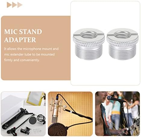 ARTIBETTER SMA Adapter 2pcs mikrofon Stand Screw adapteri mikrofon Extender cijev Screw adapteri mikrofon stalci