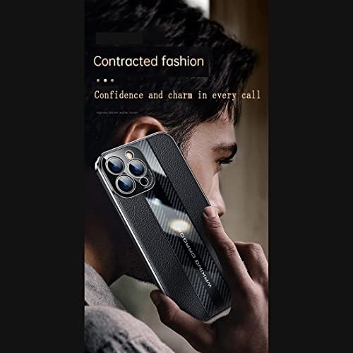 Lonuo Telefon Coust Coust + Carbon Fiber Futrola Dizajnizirana sa Vivo X60 Pro sa zaštitom fotoaparata, potpuno otporan na udarce