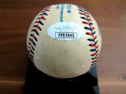 Mark Mcgwire 1984 Los Angeles XXIII Olimpijada potpisana auto igara Rabljena bejzbol JSA - MLB autogradna igra Polovne base baseball