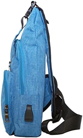 NUPOUCH protueft ruksak snimka za crosbody, USB priključak za punjenje, lagan dan pakovanja za putovanja, planinarenje, svakodnevno,