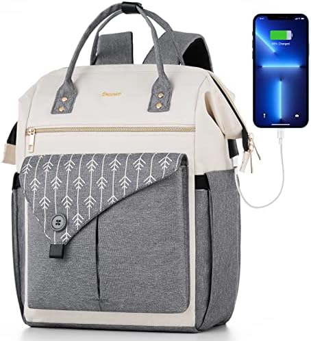 MOMUVO ruksak za laptop za žene torba za Laptop sa USB portom, torba za studentske knjige vodootporni ruksaci nastavnik doktor medicinska