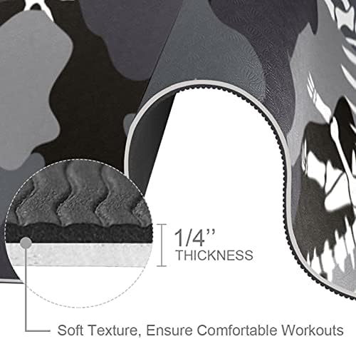 6mm ekstra debela prostirka za jogu, Dinosaur Bone Camo vojni Print ekološki prihvatljivi TPE prostirke za vježbanje Pilates Mat sa