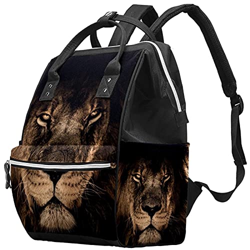 Afrički lav peleni tote torbe mammmy ruksak veliki kapacitet pelena torba sestrinjska torba za brigu o bebi