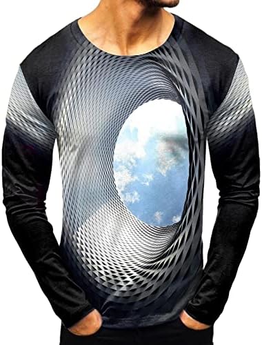 Košulje za muškarce Dugih rukava Lightweight Streetwear Pulover Faion 3D Print Galaxy Pulover