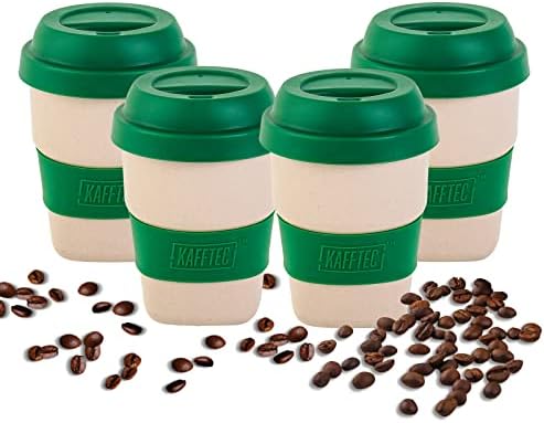 Kafftec (4 pakovanje kafe Tumbler Travel Coffee, 10 oz Šolja za kavu, kava Vanjski materijal za kućni ured za piknik, šalica za kavu