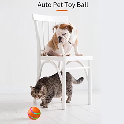 Interaktivne igračke za pse za dosadno i stimulirajući aktivnu kotrljajuću loptu s daljinskim upravljačem za pse Automatsko skakačko