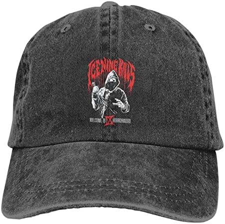 Ice Metal Nine Band Kills bejzbol kapa za muškarce žene podesivi Bejzbol šeširi sportovi na otvorenom pamučni Tata šešir Crni