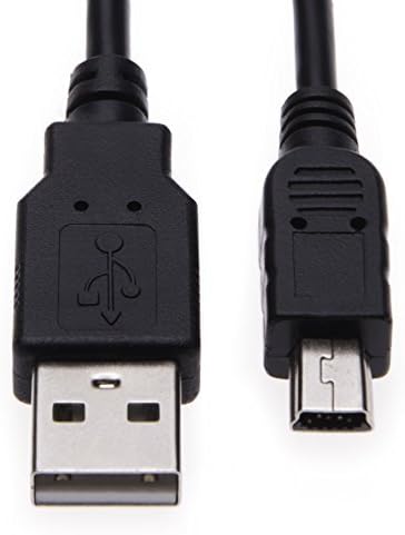 Mini USB i podaci kabl za punjenje kompatibilan sa Garmin Dash Cam 10/20 / 30/35 / 45, proofcam pc101, rac nrac02, sjcam sj5000x elite,