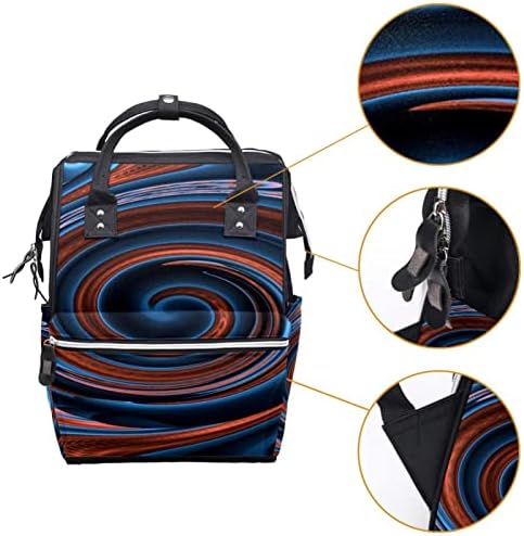Guerotkr putni ruksak, vrećice za pelene, ruksak pelena, 3D sažetak spirala