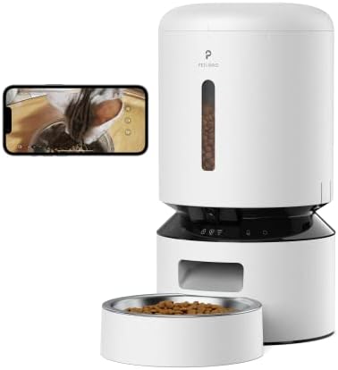 PETLIBRO automatska hranilica za mačke sa pet kamerom za mačke psa 1080p HD Video sa noćnim vidom 5G WiFi hranilica za kućne ljubimce