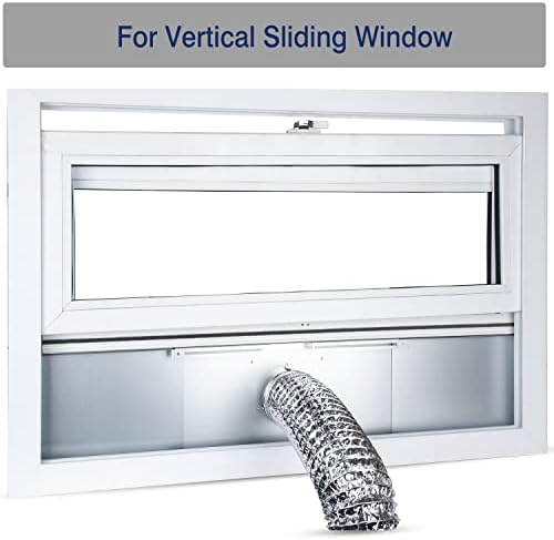 Topown pocinčani čelični sušilica za sušenje prozora za 4 sušilo za odzračivanje, fit 16 - 25 vodoravni / vertikalni klizni prozor