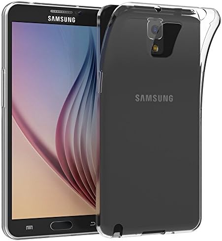 Slučaj Maijin za Samsung Galaxy Note 3 Soft TPU gumeni gel bubnjak prozirni stražnji poklopac