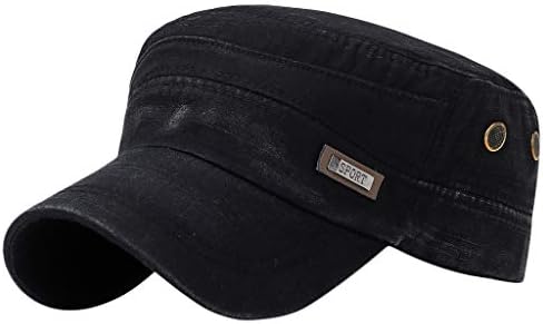 Sportski prozračni suvi fit sunčani šešir modni uniseks stil sklopivi tekući sportski kape s ravnim poklopcem Vintage bejzbol kapa pribor crna
