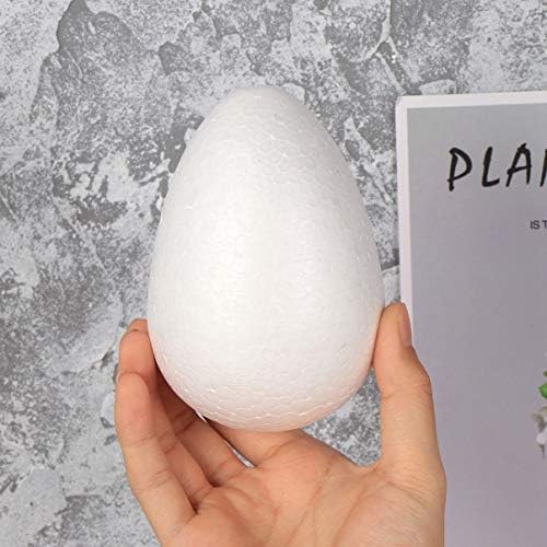Soimiss 10pcs craft pjena jaja DIY Uskršnja jaja muške od jaja od polistirene za cvijeće koje organiziraju projekte uskrsne diy obrt