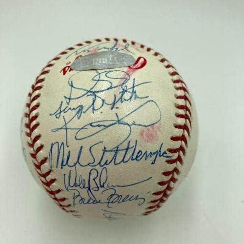 1986 New York Mets World Series Champs TIM potpisao W.S. Baseball PSA DNA COA - AUTOGREMENA BASEBALLS