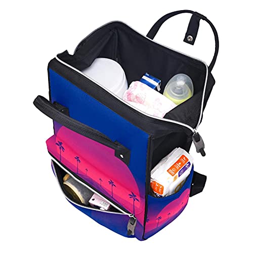 Didantne sunce digitalne umjetničke pelene točke torbe mammmy ruksak veliki kapacitet od pelenske torbe sestrinca za njegu beba