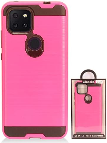 Celzen - za T-Mobile Revvl 5G T790W / T790z - futrola za brušenu stilu - CS3 Hot Pink