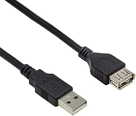 Accl ​​15ft a m / f USB2.0 produžni kabel crni, 10 pakovanja