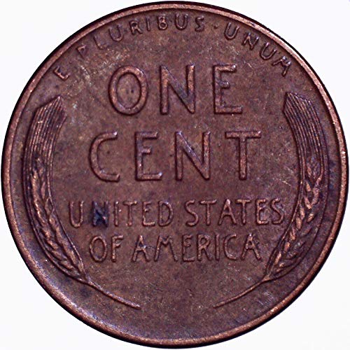 1958. D Lincoln pšenični cent 1C o necrtenom