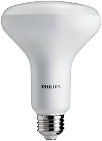 Philips 65W ekvivalentna LED BR30 sijalica od meke poplave sa toplim sjajem koji se može prigušiti, Bijela
