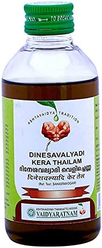 Vaidyaratnam ajurvedski proizvodi Dinesavalyadi Kera Thailam 200 ml