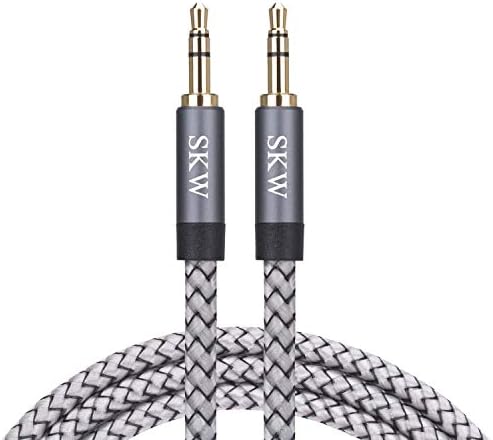 SKW aux kabl za automobil, 3.5 mm do 3.5 mm AUX kabl/audio priključak kabl/kabl za slušalice za iPhone, iPod, IPad, Echo Dot, Sony