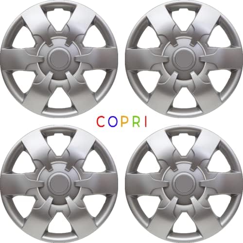 Coprit set poklopca od 4 kotača 16 inčni srebrni čvorište Snap-on Fits Toyota Yaris Prius